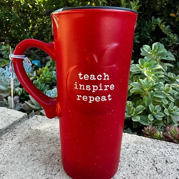 Teacher appreciation Christmas Holiday gift mug counselor school kids - Picture 1 of 7